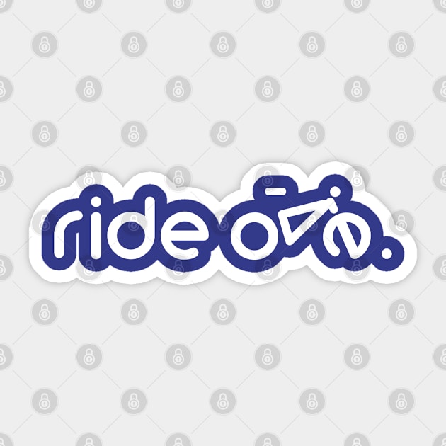 ride one Sticker by ek